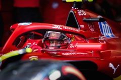 SAINZ Carlos (spa), Scuderia Ferrari SF-24, portrait during the Formula 1 AWS Grand Prix du Canada 2024, 9th round of the 2024 Formula One World Championship from June 07 to 09, 2024 on the Circuit Gilles Villeneuve, in Montréal, Canada - Photo Florent Gooden / DPPI