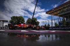 16 LECLERC Charles (mco), Scuderia Ferrari SF-24, action during the Formula 1 AWS Grand Prix du Canada 2024, 9th round of the 2024 Formula One World Championship from June 07 to 09, 2024 on the Circuit Gilles Villeneuve, in Montréal, Canada - Photo Eric Alonso / DPPI