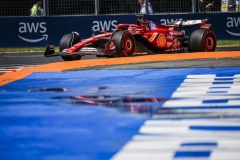 16 LECLERC Charles (mco), Scuderia Ferrari HP SF-24, action during the Formula 1 AWS Grand Prix du Canada 2024, 9th round of the 2024 Formula One World Championship from June 07 to 09, 2024 on the Circuit Gilles Villeneuve, in Montréal, Canada - Photo Eric Alonso / DPPI