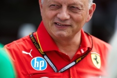 VASSEUR Frédéric (fra), Team Principal & General Manager of the Scuderia Ferrari, portrait during the Formula 1 AWS Grand Prix du Canada 2024, 9th round of the 2024 Formula One World Championship from June 07 to 09, 2024 on the Circuit Gilles Villeneuve, in Montréal, Canada - Photo Florent Gooden / DPPI