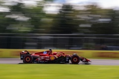 16 LECLERC Charles (mco), Scuderia Ferrari SF-24, action during the Formula 1 AWS Grand Prix du Canada 2024, 9th round of the 2024 Formula One World Championship from June 07 to 09, 2024 on the Circuit Gilles Villeneuve, in Montréal, Canada - Photo Xavi Bonilla / DPPI