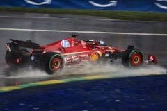 16 LECLERC Charles (mco), Scuderia Ferrari SF-24, action during the Formula 1 AWS Grand Prix du Canada 2024, 9th round of the 2024 Formula One World Championship from June 07 to 09, 2024 on the Circuit Gilles Villeneuve, in Montréal, Canada - Photo Xavi Bonilla / DPPI