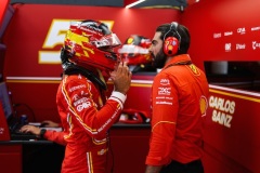 SAINZ Carlos (spa), Scuderia Ferrari SF-24, portrait during the Formula 1 Heineken Dutch Grand Prix 2024, 15th round of the 2024 Formula One World Championship from August 23 to 25, 2024 on the Circuit Zandvoort, in Zandvoort, Netherlands - Photo Antonin Vincent / DPPI