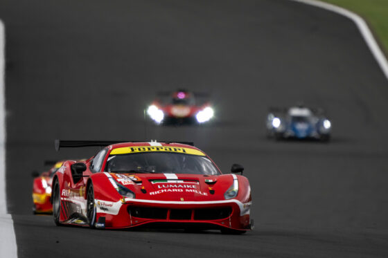 Le Ferrari 488 GTE in Bahrain per l’ultimo round del FIA WEC
