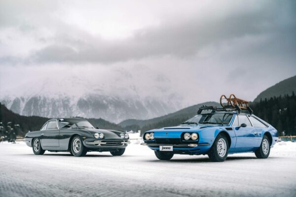 La storia di Automobili Lamborghini sul ghiaccio di St. Moritz