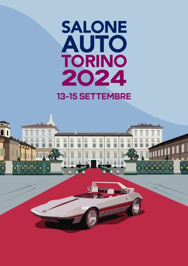 Salone Auto Torino 2024, rilasciata la locandina ufficiale dell’evento che si svolgerà in centro a Torino dal 13 al 15 settembre