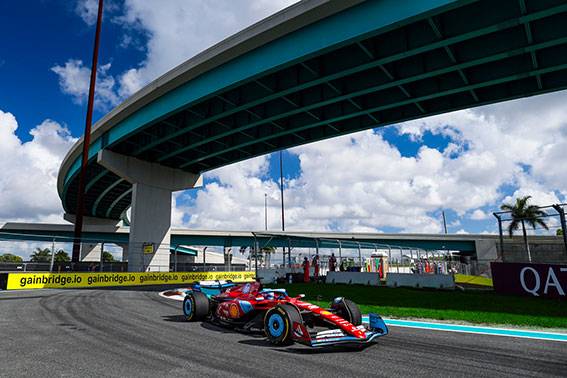 Gran Premio di Miami – Sprint Qualifying: Charles secondo, Carlos quinto
