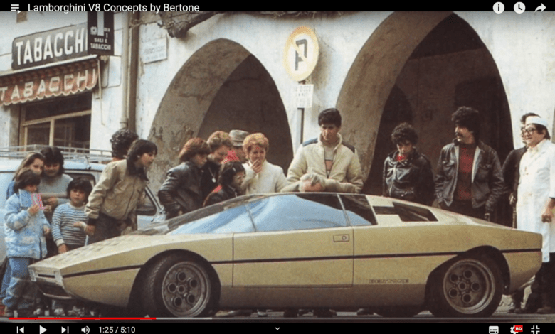 VIDEO Collection – Lamborghini V8 by Bertone