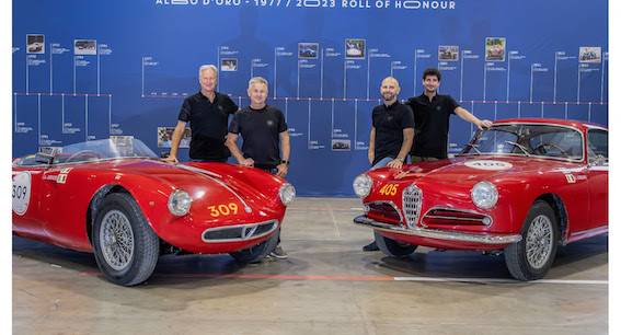 Al via la 1000 Miglia 2024 di Alfa Romeo