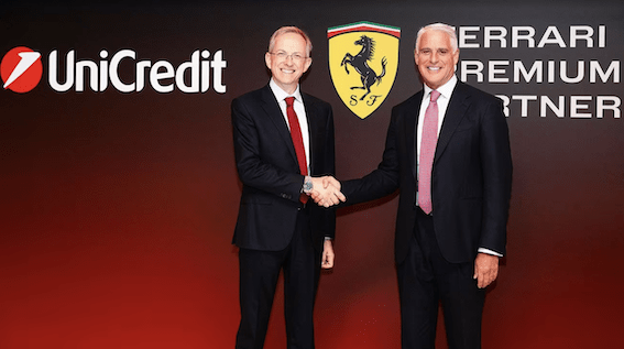 Ferrari presenta la nuova partnership con UniCredit